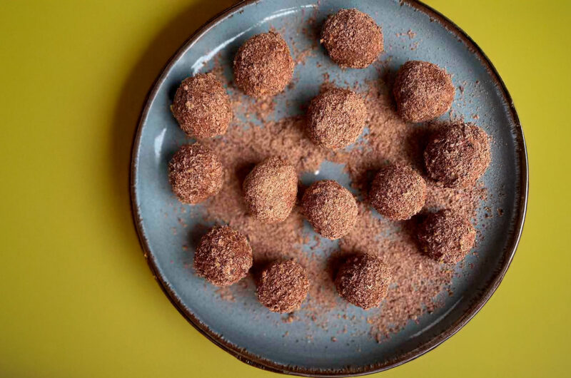 Brigadeiro de banana nanica